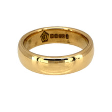 Load image into Gallery viewer, Preowned 18ct Yellow Gold Clogau 5mm Wedding Band Ring in size K with the weight 7.20 grams
