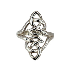 New 925 Silver Celtic Knot Ring