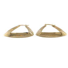 Load image into Gallery viewer, Preowned 9ct Yellow Gold Handbag Creole Earrings with the weight 3.50 grams
