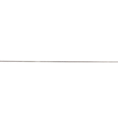 New 9ct White Gold Pendant Chain