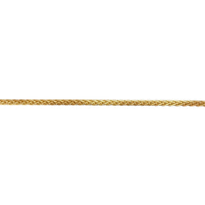 925 Silver Gold Plated 30" Franco Chain