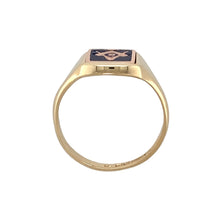 Load image into Gallery viewer, 9ct Gold Masonic Spinning Signet Ring
