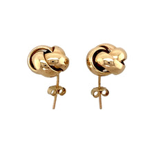 Load image into Gallery viewer, 9ct Gold 10mm Knot Stud Earrings
