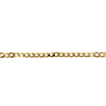 New 9ct Solid Gold 24" Curb Chain 24 grams