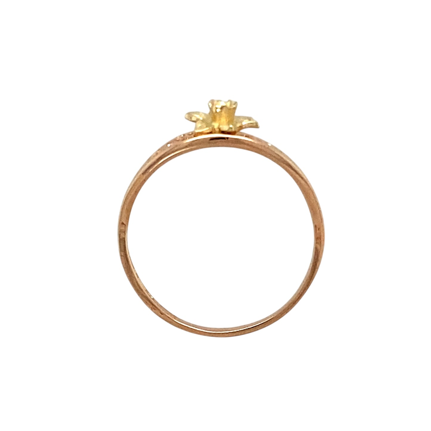 9ct Gold Clogau Daffodil Ring