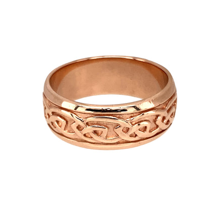 9ct Gold Clogau Annwyl Celtic Knot Band Ring