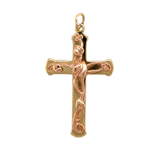 9ct Gold Clogau Tree of Life Cross Pendant