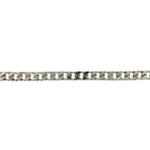 Load image into Gallery viewer, Add a bold and stylish piece to your jewellery collection with this pre-owned 925 silver 9&quot; curb bracelet, featuring:

Design: A classic curb link bracelet, offering a strong and timeless look.
Material: 925 sterling silver, providing durability and a high-quality polished finish.
Length: Measures 9 inches, ensuring a comfortable and secure fit.
Weight: A substantial 31.40 grams, giving it a solid and premium feel.
Link Width: 8mm, creating a bold and eye-catching presence.

