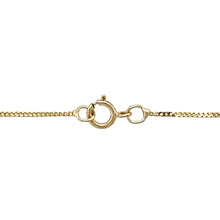 Load image into Gallery viewer, 9ct Gold &amp; Diamond Set Small Bar 18&quot; Necklace
