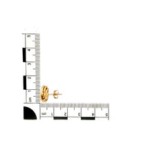 Load image into Gallery viewer, 9ct Gold 13mm Knot Stud Earrings
