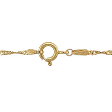 Load image into Gallery viewer, 9ct Gold Patterned Oval Locket 20&quot; Necklace

