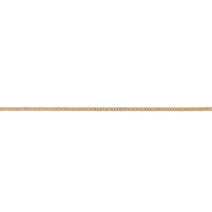 9ct Gold 16" Curb Chain