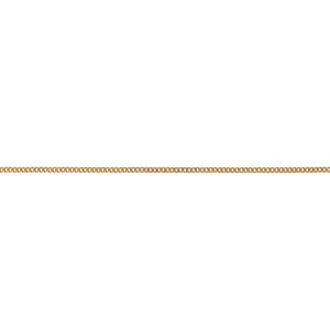 9ct Gold 16" Curb Chain