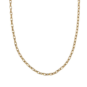 9ct Gold 18" Faceted Belcher Chain