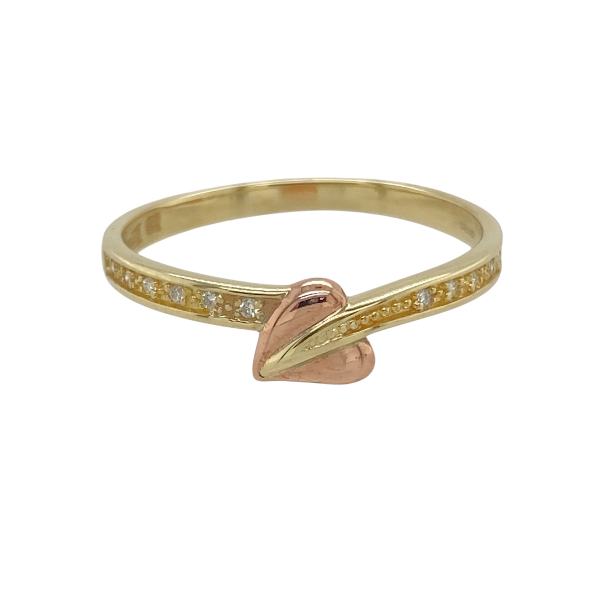 9ct Gold & Diamond Set Clogau Tree of Life Band Ring