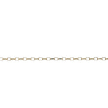 Load image into Gallery viewer, 9ct Gold 18&quot; Faceted Belcher Chain
