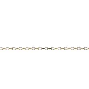 9ct Gold 18" Faceted Belcher Chain