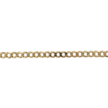 Load image into Gallery viewer, 9ct Gold 8.5&quot; Curb Bracelet
