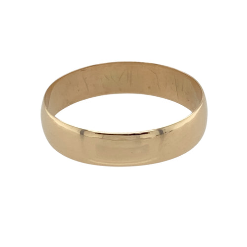 9ct Gold 5mm Wedding Band Ring