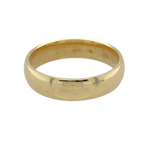 9ct Gold 5mm Wedding Band Ring