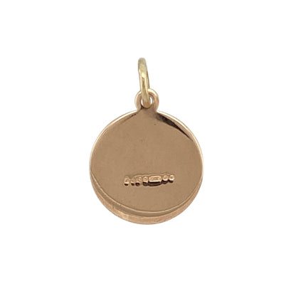 Carry a symbol of protection and safe travels with this pre-owned 9ct rose gold St Christopher pendant, featuring:

Design: A classic depiction of St Christopher, the patron saint of travellers, in a compact and beautifully detailed pendant.
Material: 9-carat rose gold, offering a soft, warm hue with a polished finish for timeless appeal.
Style: Small and subtle—ideal for everyday wear on a fine chain or as a thoughtful charm on a bracelet.
