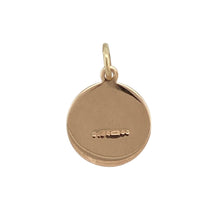 Load image into Gallery viewer, Carry a symbol of protection and safe travels with this pre-owned 9ct rose gold St Christopher pendant, featuring:

Design: A classic depiction of St Christopher, the patron saint of travellers, in a compact and beautifully detailed pendant.
Material: 9-carat rose gold, offering a soft, warm hue with a polished finish for timeless appeal.
Style: Small and subtle—ideal for everyday wear on a fine chain or as a thoughtful charm on a bracelet.

