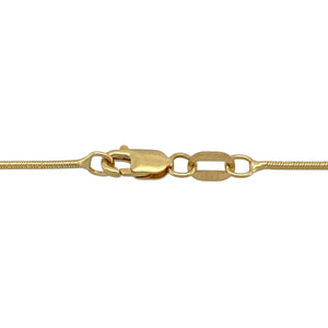 18ct Gold Split Face 'Friend/Lover' Disc Style 18" Necklace