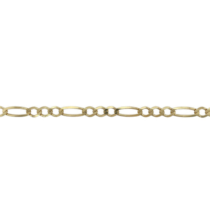 9ct Gold 26" Figaro Chain