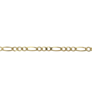 9ct Gold 26" Figaro Chain