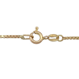 9ct Gold & Pearl Set Flower 18" Necklace