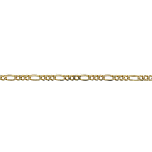 9ct Gold 18" Figaro Chain