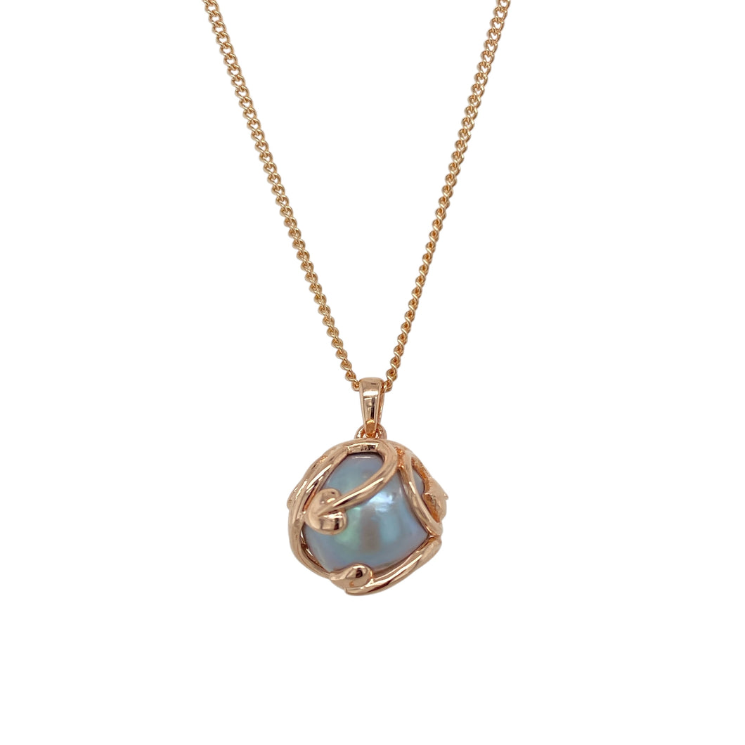 9ct Gold & Pearl Clogau 18