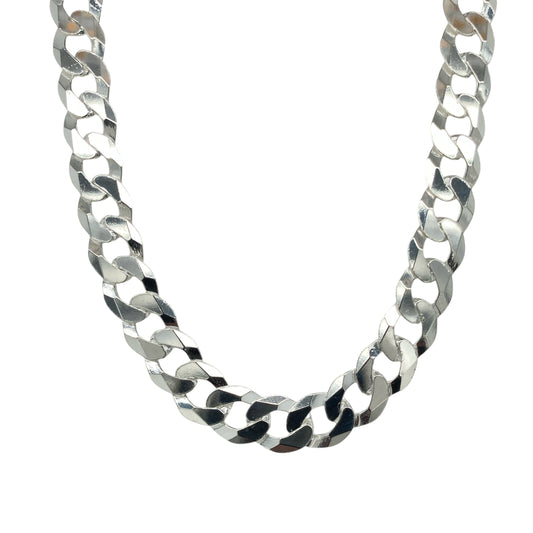 New 925 Silver 26" Curb Chain