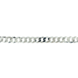 New 925 Silver 26" Curb Chain
