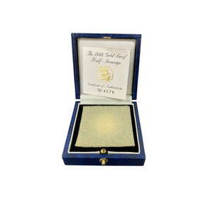1996 22ct Gold Half Sovereign Coin