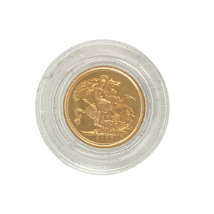 2006 22ct Gold Half Sovereign Coin