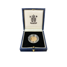 Load image into Gallery viewer, 1998 22ct Gold Half Sovereign Coin
