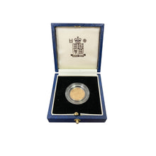 Load image into Gallery viewer, 1999 22ct Gold Half Sovereign Coin
