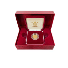 Load image into Gallery viewer, 2003 22ct Gold Half Sovereign Coin
