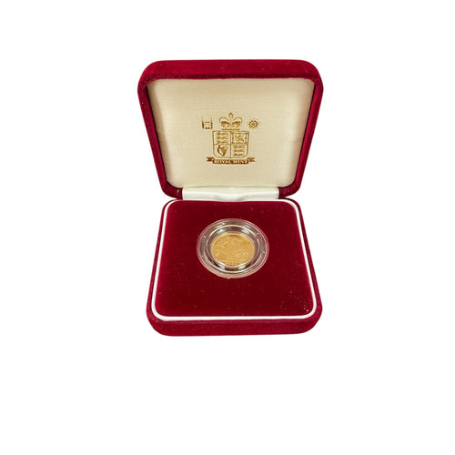2003 22ct Gold Half Sovereign Coin