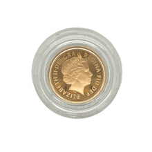 Load image into Gallery viewer, Celebrate a piece of British heritage with this 2007 22ct gold Half Sovereign, featuring Queen Elizabeth II on the obverse and the classic George and the Dragon design on the reverse—a timeless symbol of strength and tradition.

Coin Details: The obverse features the portrait of Queen Elizabeth II, finely detailed and struck to the Royal Mint’s high standards.
Reverse: Displays the iconic George and the Dragon design by Benedetto Pistrucci, a hallmark of British coinage since 1817.

