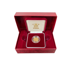 2007 22ct Gold Half Sovereign Coin