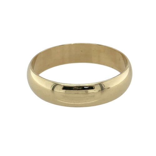 9ct Gold 5mm Wedding Band Ring