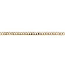 Load image into Gallery viewer, 9ct Gold 8.25&quot; Curb Bracelet
