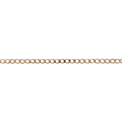 9ct Gold 22" Curb Chain