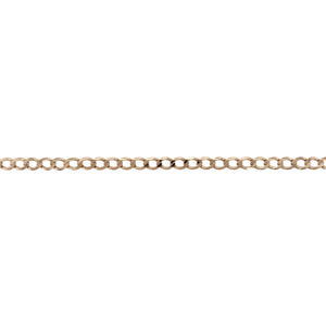 9ct Gold 22" Curb Chain