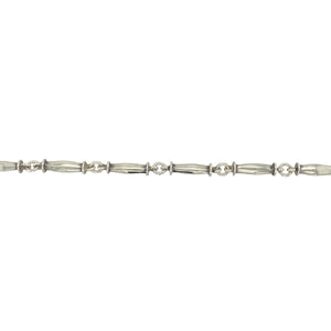 925 Silver 16" - 18" Fancy Link Chain