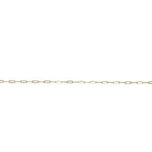 9ct Gold Heart Tag T Bar 20" Necklace