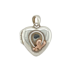925 Silver Clogau Heart Tree of Life Locket Pendant