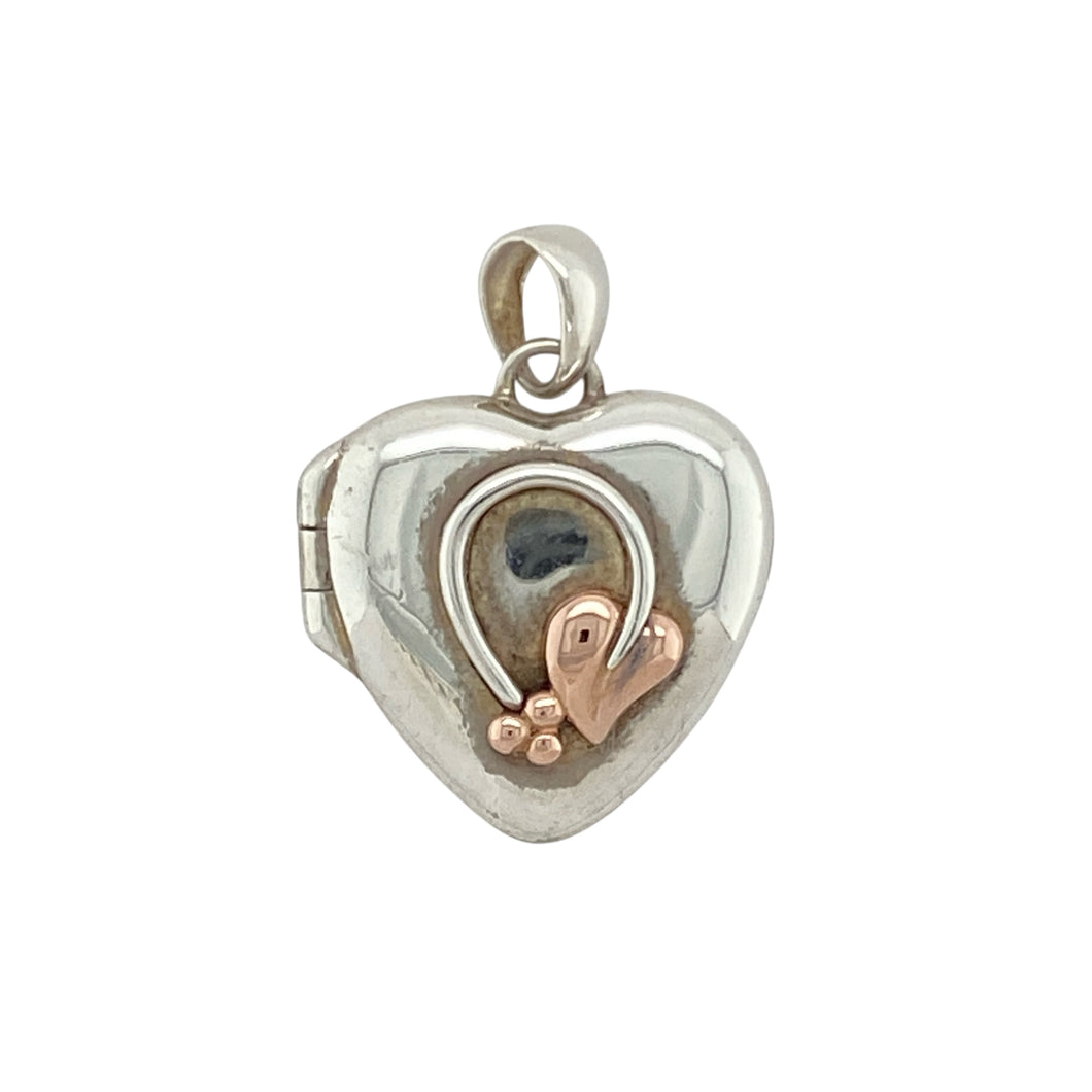 925 Silver Clogau Heart Tree of Life Locket Pendant